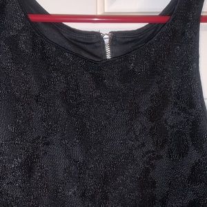 Express black lace top